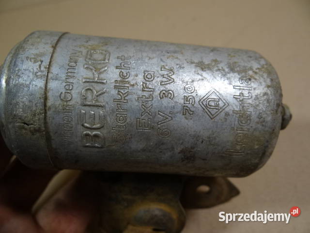 dynamo BERKO 6v 3w przedwojenne Żary