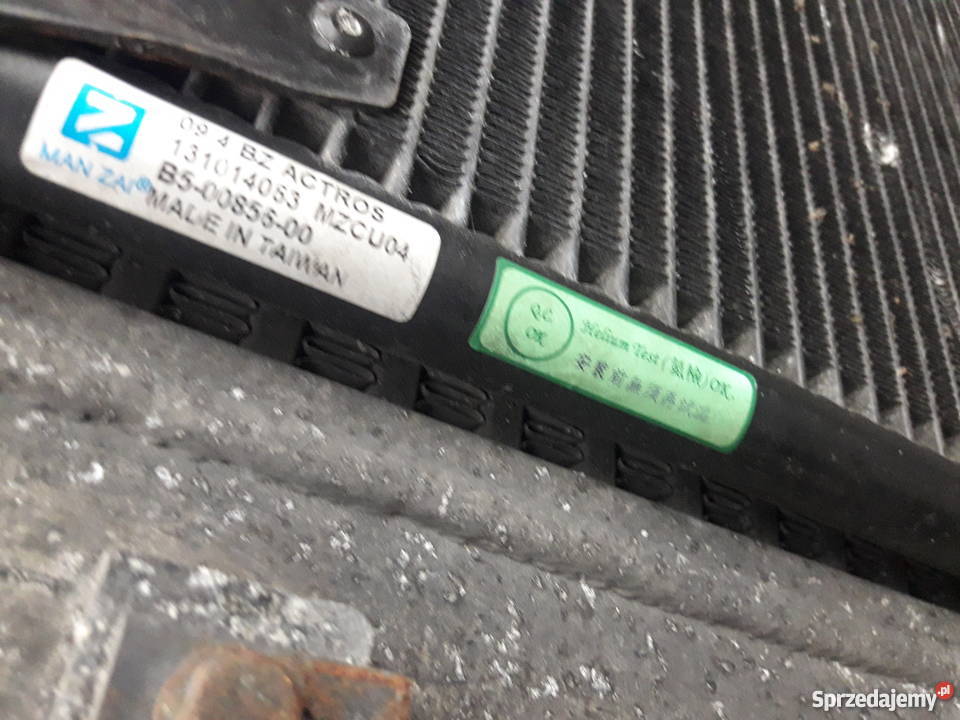 CHŁODNICE MERCEDES INTERCOOLER WODY KLIMATYZACJI chłodnice Częstochowa