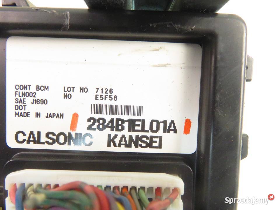 MODUŁ KOMFORTU NISSAN VERSA I 284B1EL01A małopolskie sprzedam