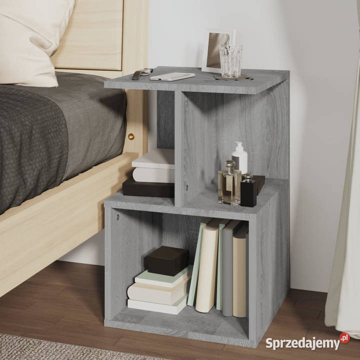 Szafka nocna szary dąb sonoma 35x35x55 WM815185 mazowieckie Warszawa