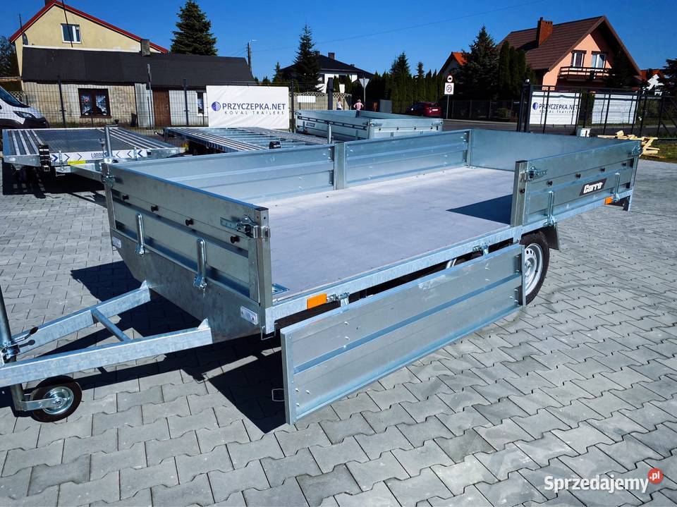 Mocna przyczepa lekka CARRO DELTA D3515 2w1 Kowal