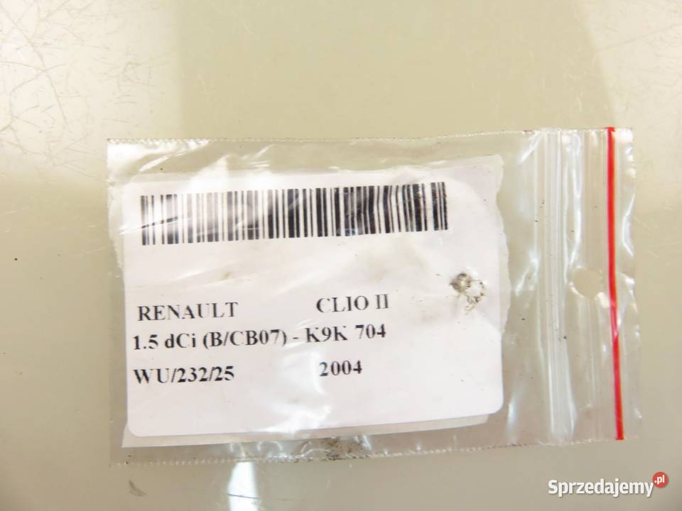 TARCZA HAMULCOWA PRZÓD RENAULT CLIO II 15 dCi 65 małopolskie