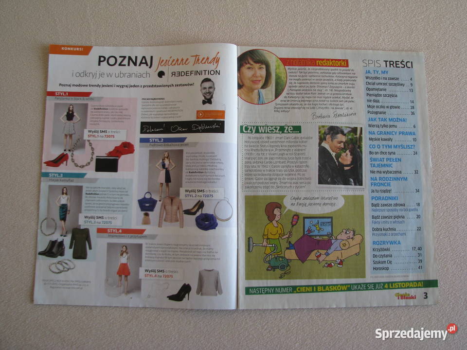 Cienie i blaski 11 listopad 2015 r i 1 styczeń Kultura i Rozrywka