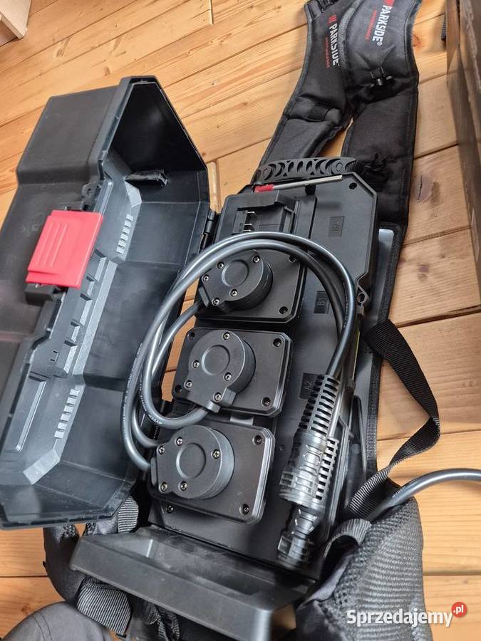 Nowy plecak na akumulatory Parkside Performance Nowy Sącz