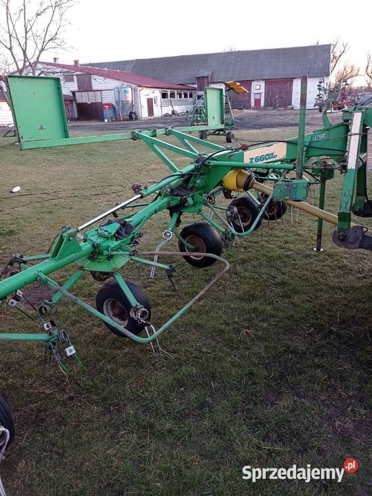 Przetrząsarka Stoll Z660 HYDRO podlaskie Jastrząbka Młoda