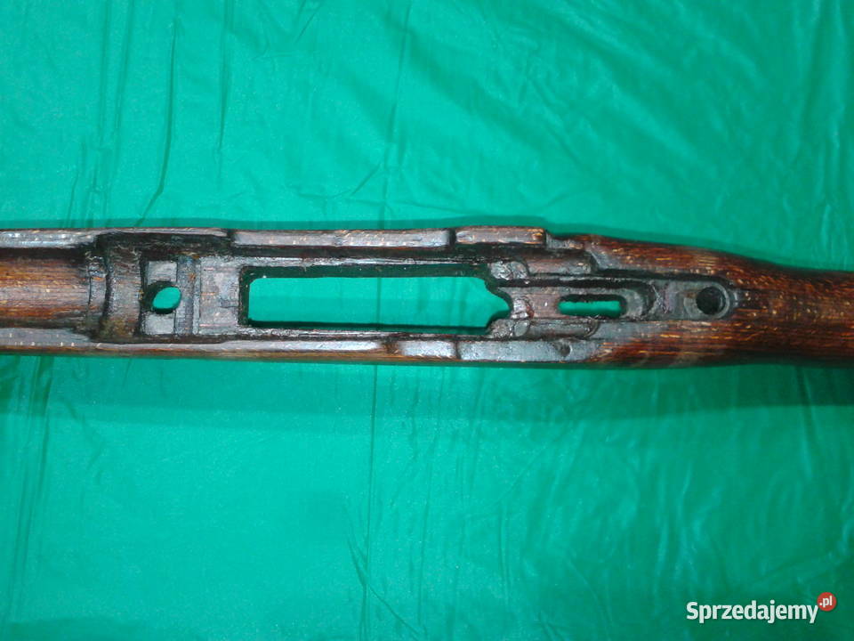 drewniana kolba Mauser 98 nakładka zaczep paska Skiereszewo