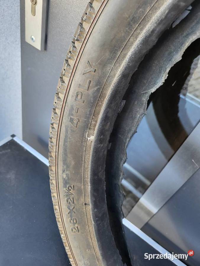 OPONA FARTUCHOWA NYLON 26 2 12 DKW NSU ZUNDAPP Motoryzacja Rybnik