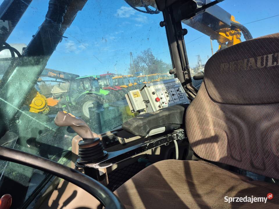 Renault Ergos z kosiarka bijakowa mulczer do Kabina Turek