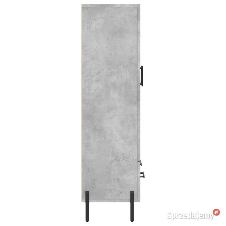 Wysoka szafka szarość betonu 695x31x115 WM828312 Warszawa