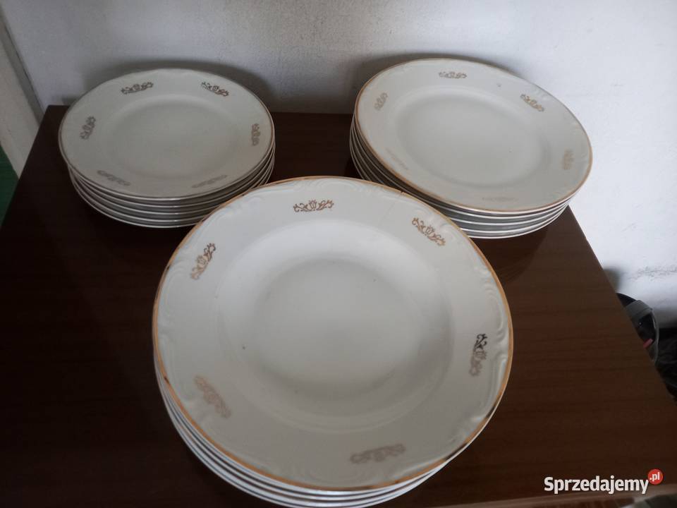 Sprzedam porcelanowy serwis obiadowy Bogucice biały Kraków