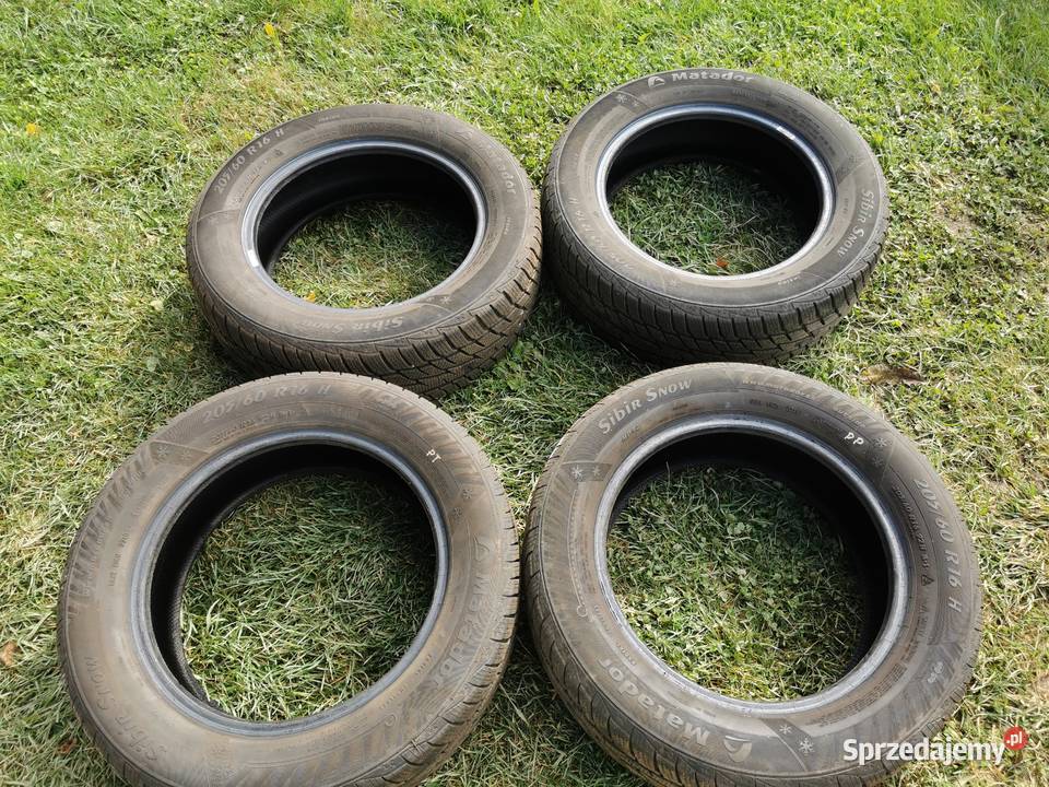 Sprzedam 4 używane opony zimowe Matador Sibir 65 Rzeszów sprzedam