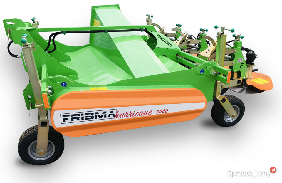 Niszczarka zieleniny warzyw Hurricane Frisma Rolnictwo