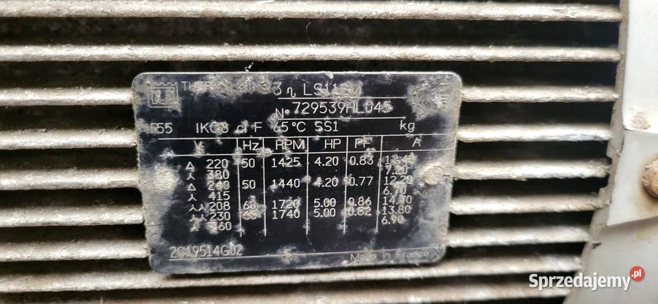 SILNIK ELEKTRYCZNY CHŁODNI THERMO KING Mojusz