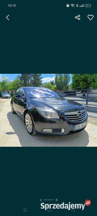 Opel Insignia A 2009 20cdti salon Radomsko