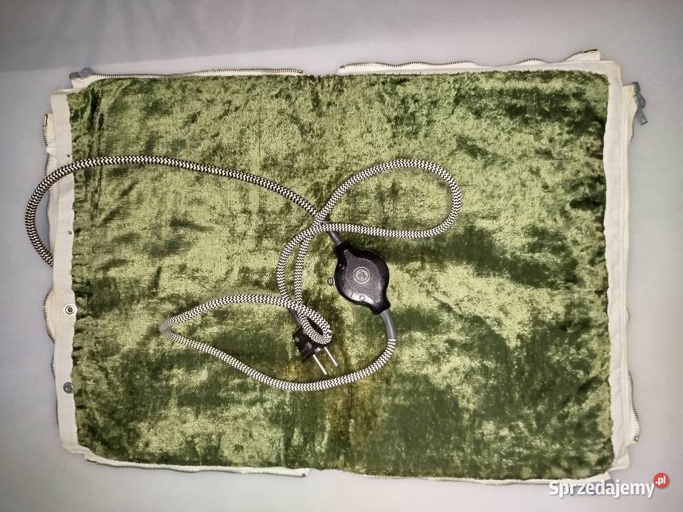 Poduszka elektryczna Sp Kraków PRL 100watt 38x55 Zgierz