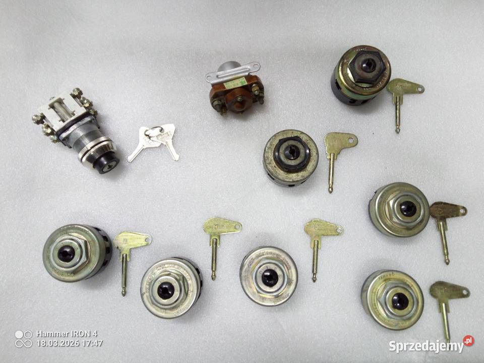 Stacyjka kluczyk stacyjki auto Star itp mix PRL Przemyśl sprzedam