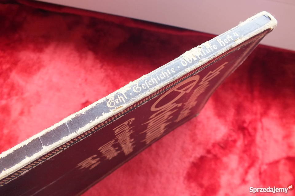 Stara niemiecka książka z Breslau wydana w 1935r Żary sprzedam