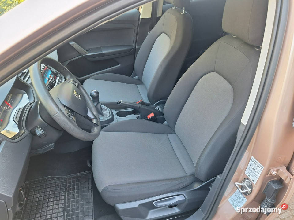Seat Ibiza 10 MPI Reference Fast Lane V 2017 klimatyzacja śląskie Siewierz
