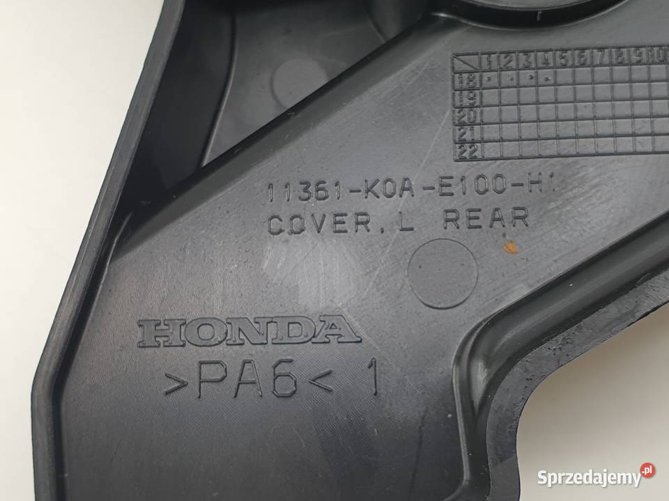 HONDA CB 125 300 R 18 DEKIEL OSŁONA ZEBATKI Janowice