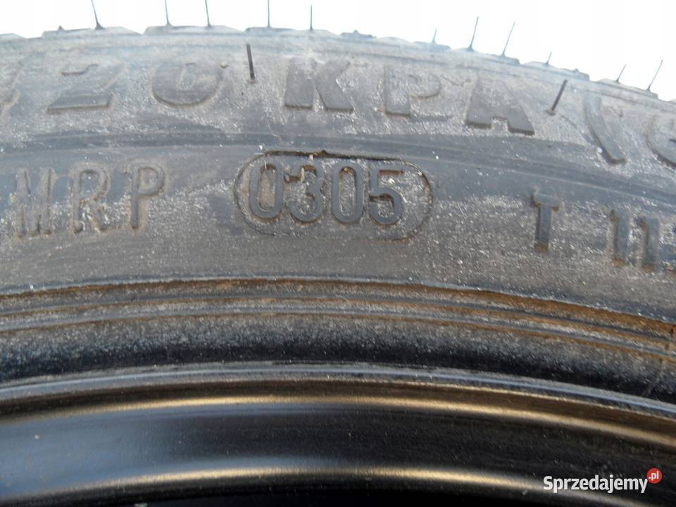 OPEL VECTRA C koło dojazdowe 1157016 92M 5x110