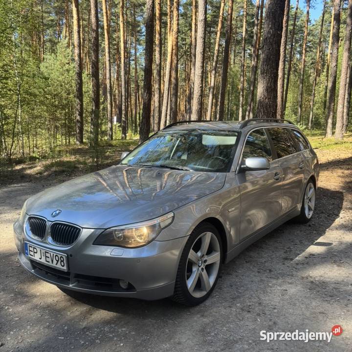 BMW E61 530d 30Diesel M57 automat 2007 Rok produkcji 2007 Biłgoraj