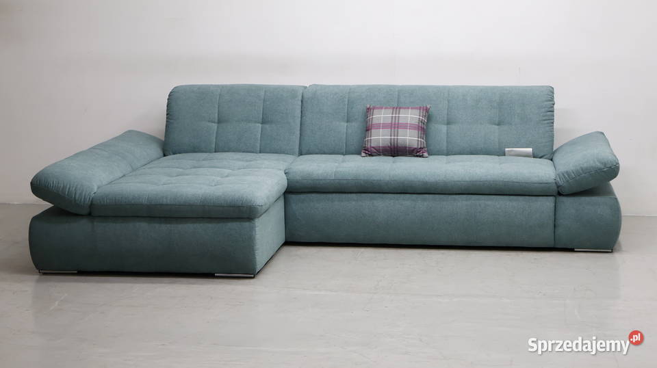 TJX Narożnik z funkcją spania morski kolor Narożniki Poznań
