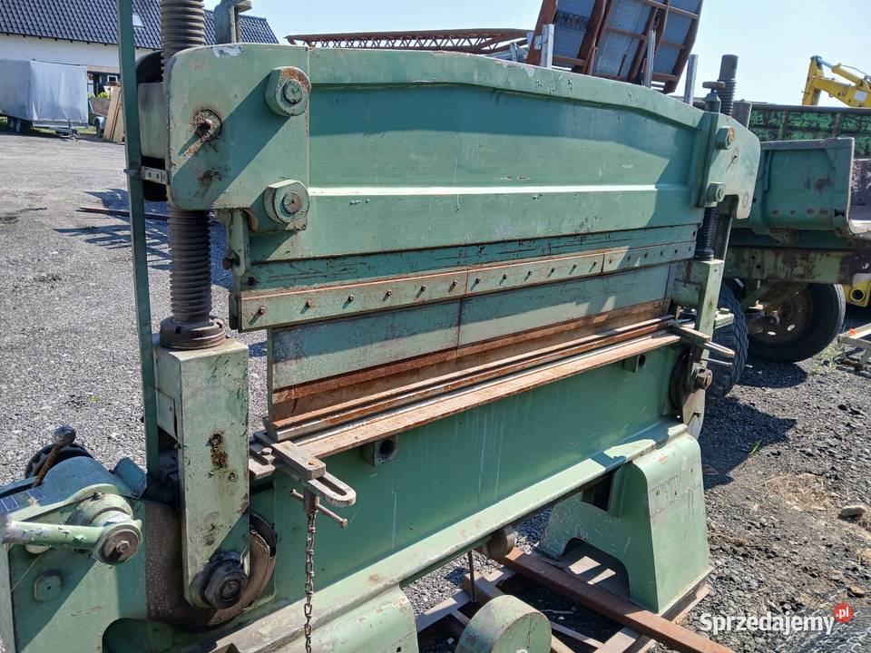 Krawędziiarka zaginarka Narzędzia blacharskie Mogilno