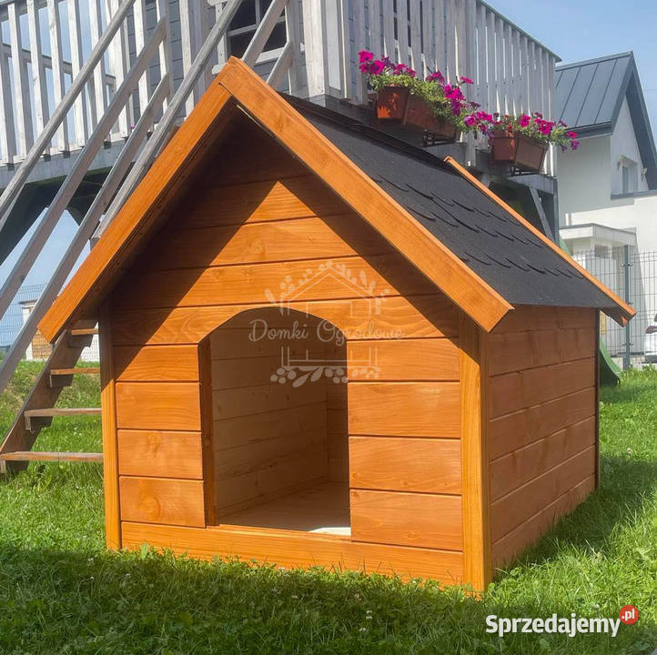 Buda psa Rozmiar XL Pinia Dach dwuspadowy ID835 Olsztyn