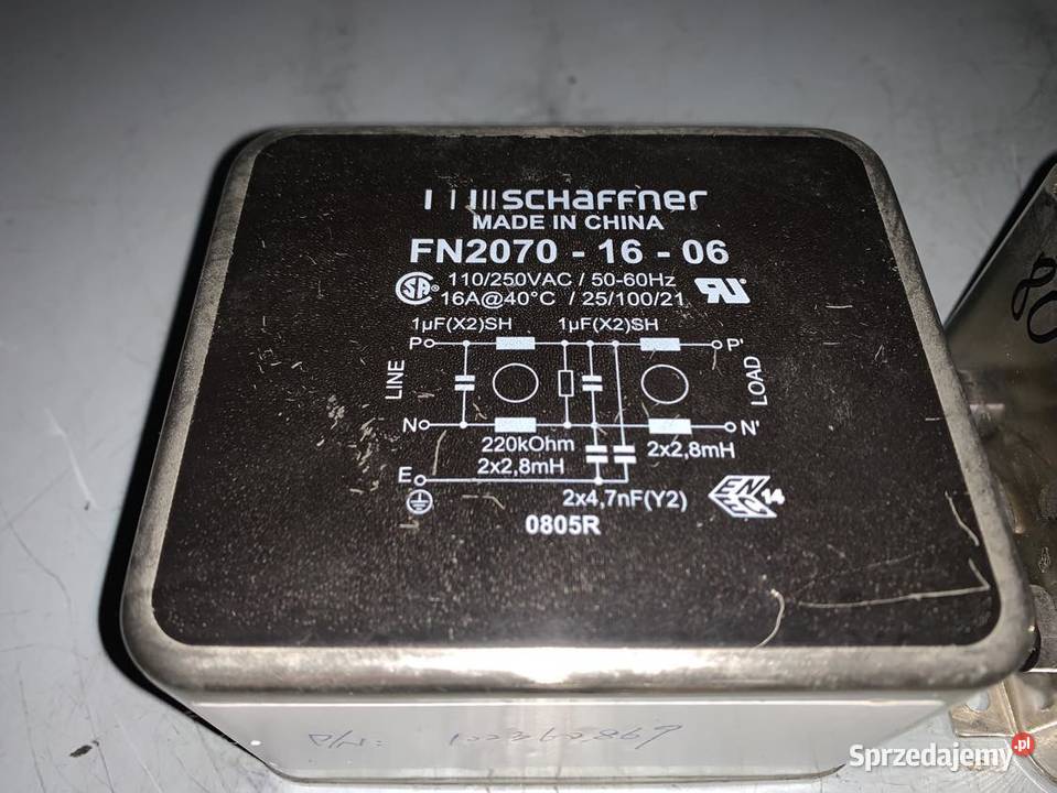 Schaffner FN20701606 Inline Filter