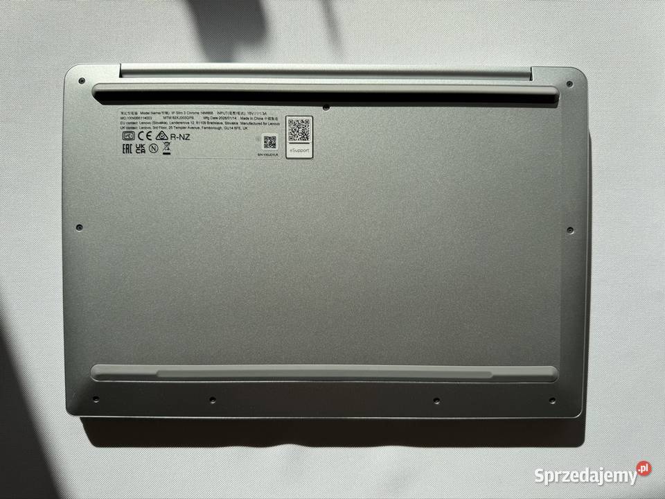 Chromebook LENOVO IP Slim 3 Chrome 14M868 FHD IBM/Lenovo Ostrów Wielkopolski