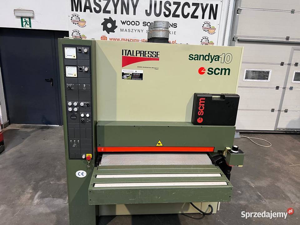 Szlifierka szerokotaśmowa SCM Sandya 10 3M 110 Juszczyn sprzedam