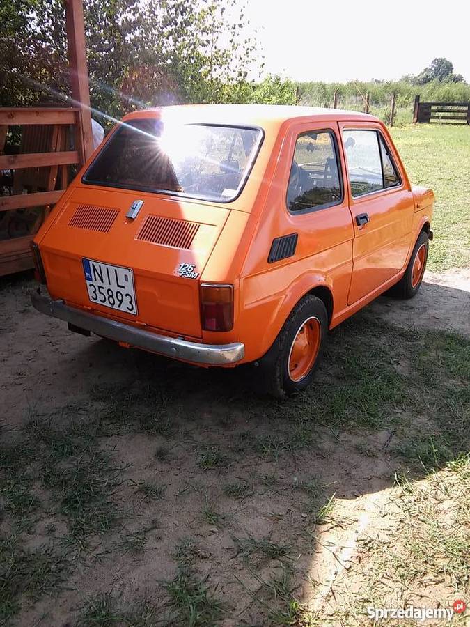 Fiat 126p AUTO PRLu rocznik 79 odnowiony 2/3 Iława sprzedam