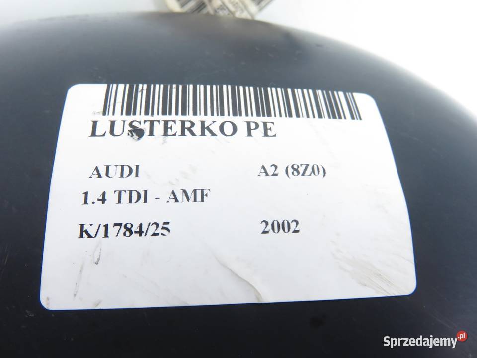 LUSTERKO PRAWE AUDI A2 8Z0 LZ9W