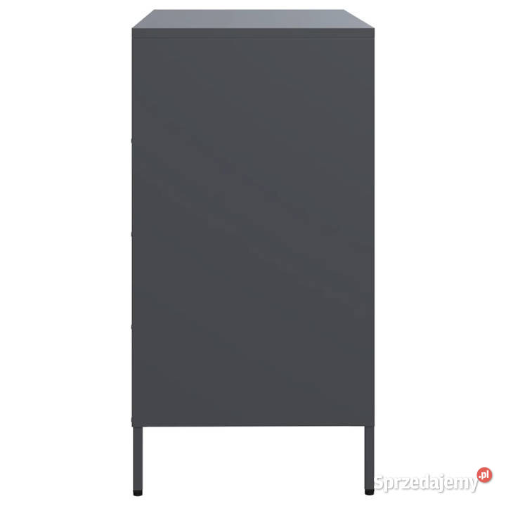 Szafka antracytowa 68x39x735 stal walcowana na mazowieckie Warszawa
