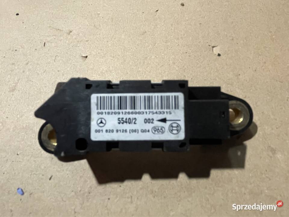 Czujnik uderzeniowy 0016209126 mercedes s w220 wyposażenie elektryczne Szczecin sprzedam