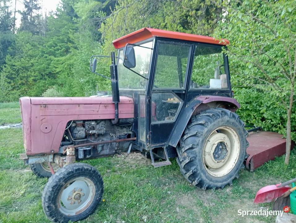 Ciągnik C360 kosiarka opryskiwacz Orelec