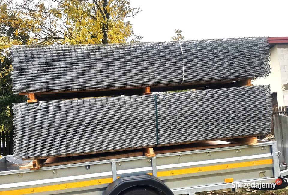 Nowe Przęsła Ogrodzeniowe Metalowe OCYNKOWANE Pułtusk