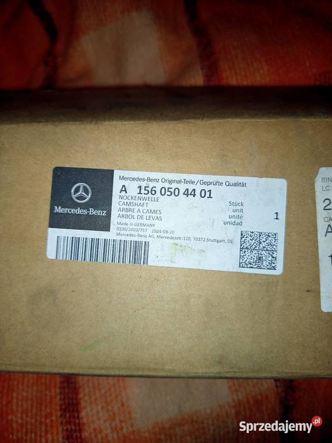 Wałek rozrządu m156 63amg A 156 050 4401 osobowe Wrocław