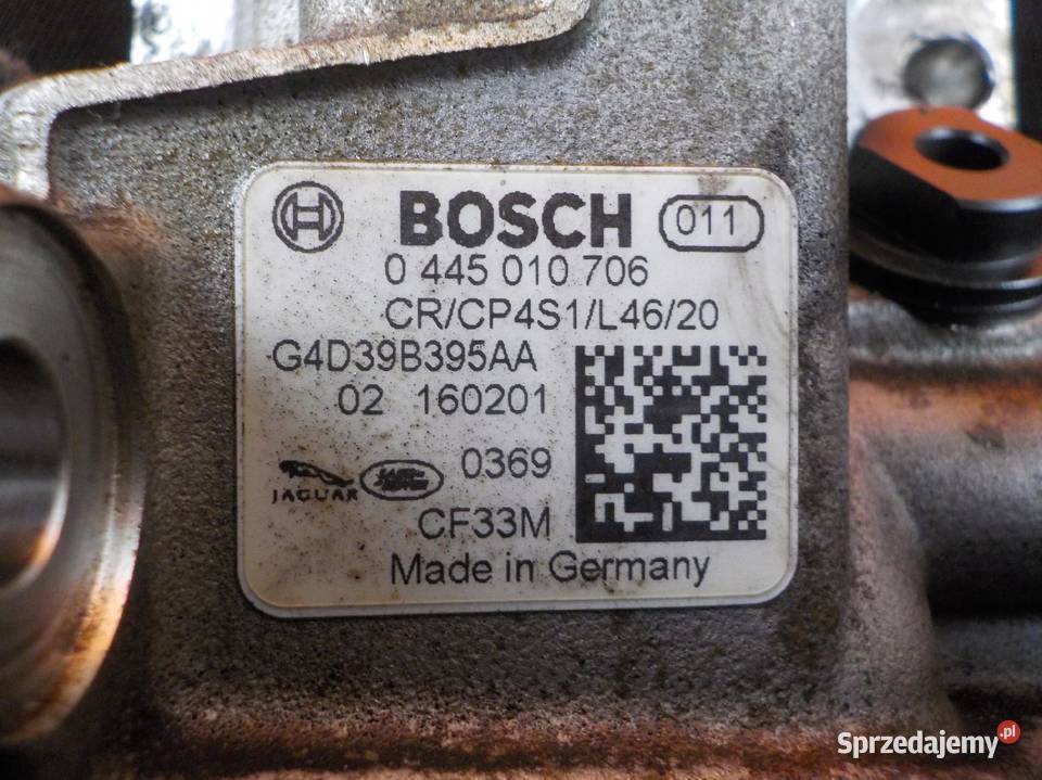 RANGE ROVER EVOQUE 20 D 17r 179 204DTD pompa Suków