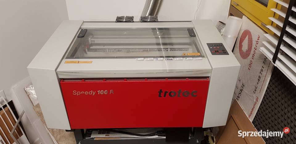 Ploter laserowy Speedy 100R 30W CO2 Przystawka Usługi reklamowe podlaskie reklama