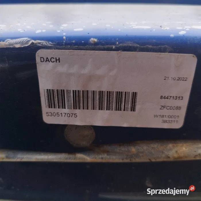 Dach ciagnik traktor Holand T6 T7 84471313 Łowicz