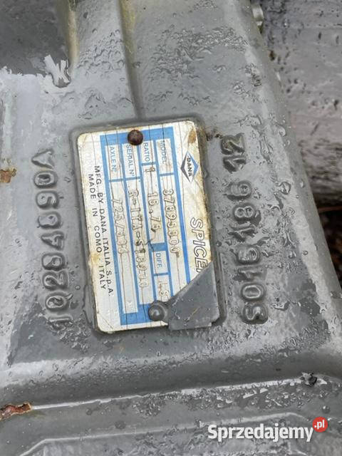 Valtra most napędowy części 37895800 Dana Spicer Jastrzębniki sprzedam