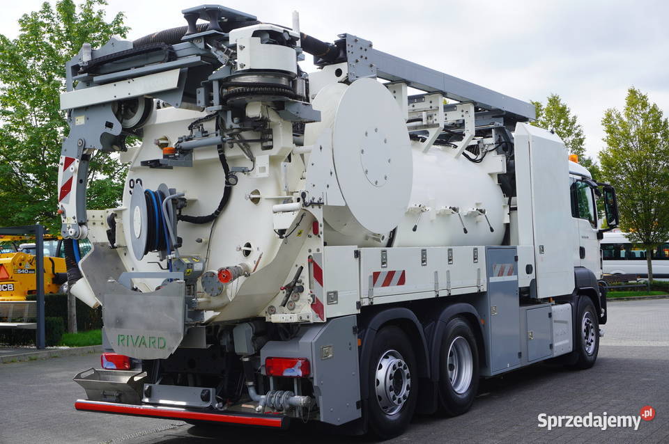 MAN TGS 26360 E6 Zabudowa WUKO Rivard 117 m3 90 tachograf Kraków sprzedam