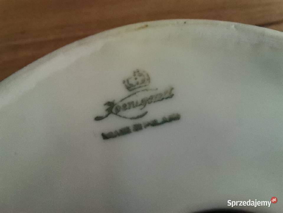 Stara patera owocarka porcelana Koenigszelt śląskie Katowice
