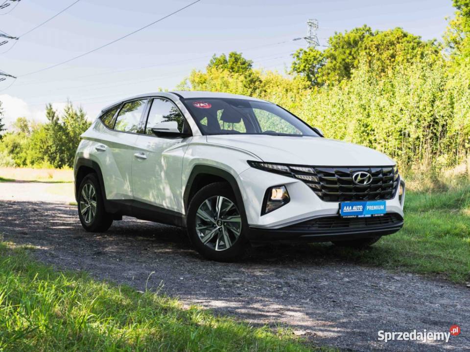 Hyundai Tucson 16 TGDI światła do jazdy dziennej Tucson Motoryzacja Katowice