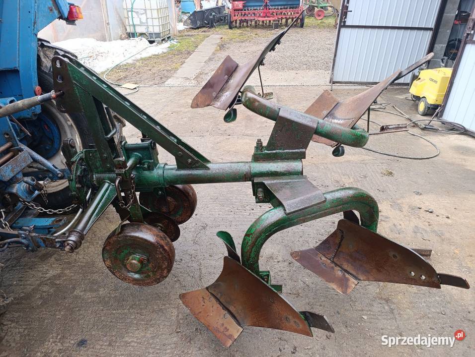 Plug 2 skibowy obrotowy do mniejszych ciągników Jastrzębia