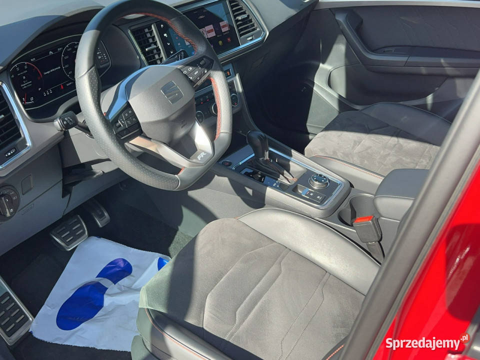 Seat Ateca 20 TSI FR SS 4Drive DSG Z Polskiego wielofunkcyjna kierownica Warszawa