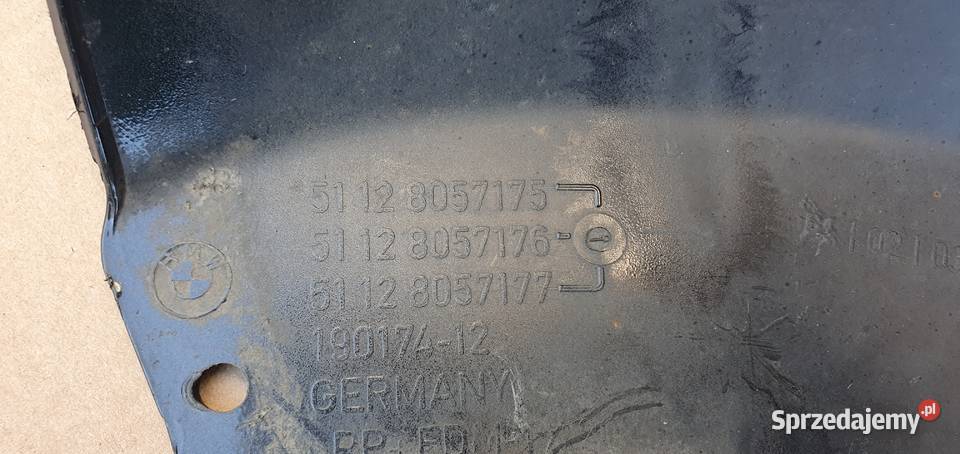 BMW 3 F34 GT MPAKIET DOKŁADKA ZDERZAKA TYŁ Trzciel