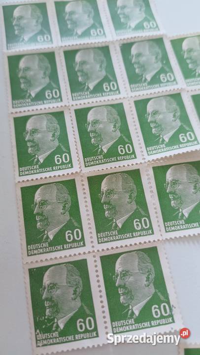 Znaczki Pocztowe NRD 1961 Łódź