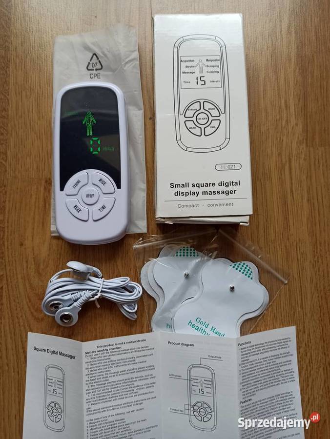 Masażer elektryczny impulsowy jonoforeza Pozostałe Elektronika Białystok